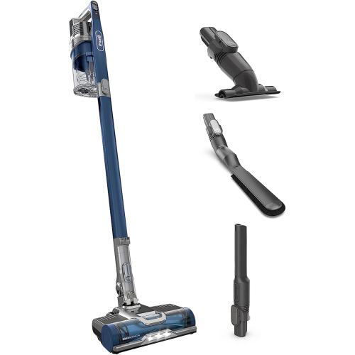 Shark Cordless Pet Plus Vacuum with HEPA Filter, Powerful Suction, Lightweight, 40min Runtime, Anti-Allergen Complete Seal, PowerFins, Self-Cleaning Brushroll, for Carpets & Hardfloors, Blue, IZ361H