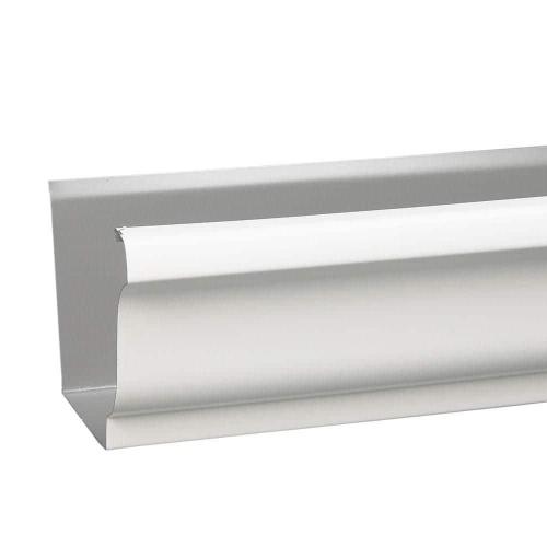 2PACK Amerimax Home Products 5 in. x 10 ft. White Aluminum K-Style Gutter